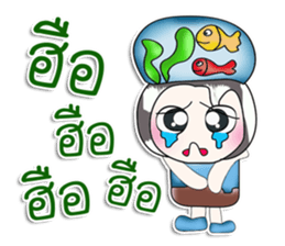 ...Mr. Mama...and fish..^^ sticker #14182094