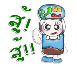 ...Mr. Mama...and fish..^^ sticker #14182096