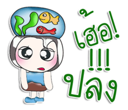 ...Mr. Mama...and fish..^^ sticker #14182098