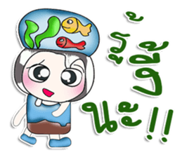 ...Mr. Mama...and fish..^^ sticker #14182099