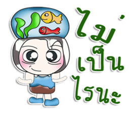 ...Mr. Mama...and fish..^^ sticker #14182100