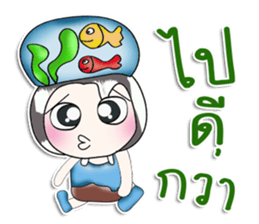 ...Mr. Mama...and fish..^^ sticker #14182101