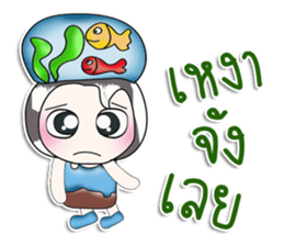 ...Mr. Mama...and fish..^^ sticker #14182102