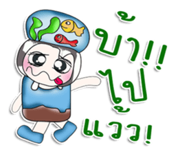 ...Mr. Mama...and fish..^^ sticker #14182105