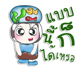 ...Mr. Mama...and fish..^^ sticker #14182108