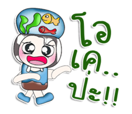 ...Mr. Mama...and fish..^^ sticker #14182109