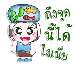 ...Mr. Mama...and fish..^^ sticker #14182115