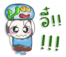 ...Mr. Mama...and fish..^^ sticker #14182116