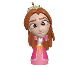 princess happy family sticker #14182319
