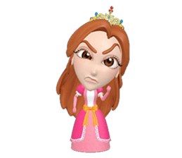 princess happy family sticker #14182321