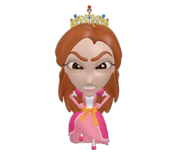 princess happy family sticker #14182322