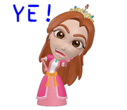 princess happy family sticker #14182325