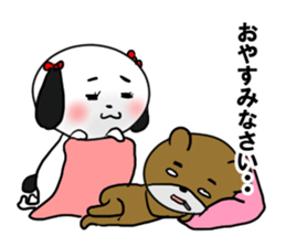 Fallen warrior dog1 sticker #14182406