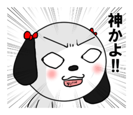 Fallen warrior dog1 sticker #14182414