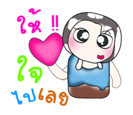 Hello!! My name is Mama...^_^ sticker #14182467