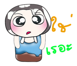 Hello!! My name is Mama...^_^ sticker #14182471