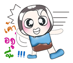 Hello!! My name is Mama...^_^ sticker #14182493