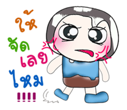 Hello!! My name is Mama...^_^ sticker #14182494