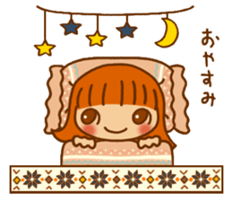 Sticker of Karin-chan (Winter) sticker #14182507