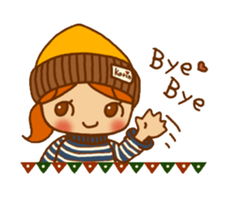 Sticker of Karin-chan (Winter) sticker #14182508