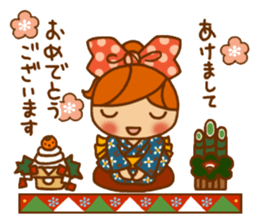 Sticker of Karin-chan (Winter) sticker #14182525