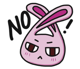 Sassy Pink Bunny(English version) sticker #14182756