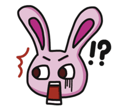 Sassy Pink Bunny(English version) sticker #14182761