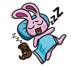 Sassy Pink Bunny(English version) sticker #14182767