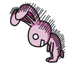 Sassy Pink Bunny(English version) sticker #14182770