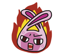 Sassy Pink Bunny(English version) sticker #14182776