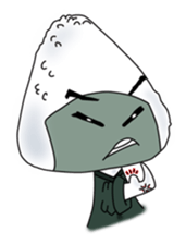 Onigiri ninja sticker #14183493