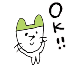 Relaxing life in winter. sticker #14183866