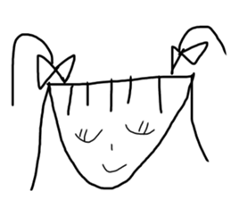 Kawaii sisters sticker #14184105