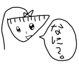 Kawaii sisters sticker #14184108
