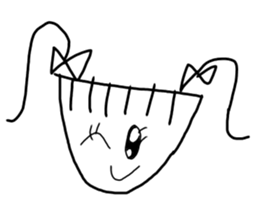 Kawaii sisters sticker #14184125