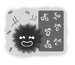 Choked sea urchin sticker #14184499