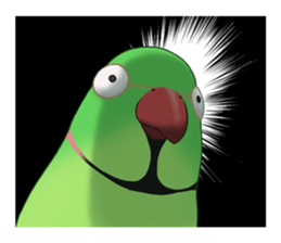 Ring-necked Sticker sticker #14185166