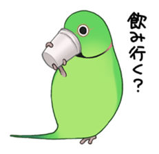 Ring-necked Sticker sticker #14185187