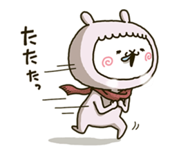 fool couple alpaca 4 sticker #14185470