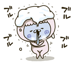 fool couple alpaca 4 sticker #14185471