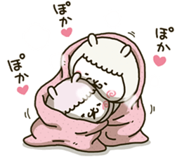 fool couple alpaca 4 sticker #14185473