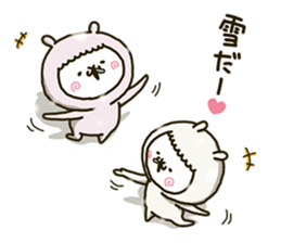 fool couple alpaca 4 sticker #14185479