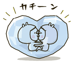 fool couple alpaca 4 sticker #14185482