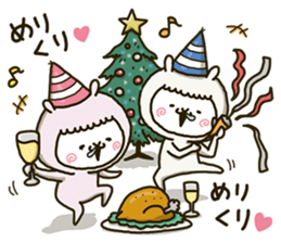 fool couple alpaca 4 sticker #14185488