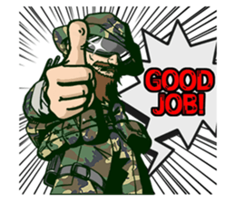 Curl Sergeant sticker #14185680