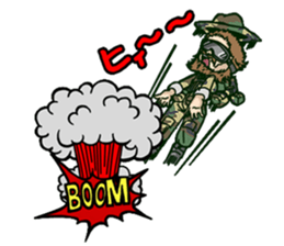 Curl Sergeant sticker #14185684