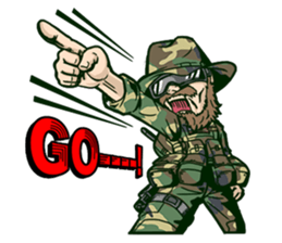 Curl Sergeant sticker #14185685