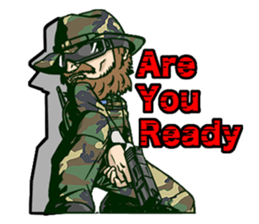 Curl Sergeant sticker #14185691