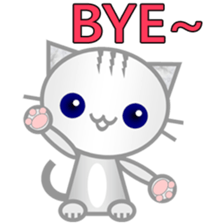 Emoji Tabby Cat sticker #14185757