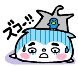 Cat of eyebrows No.2 sticker #14185941